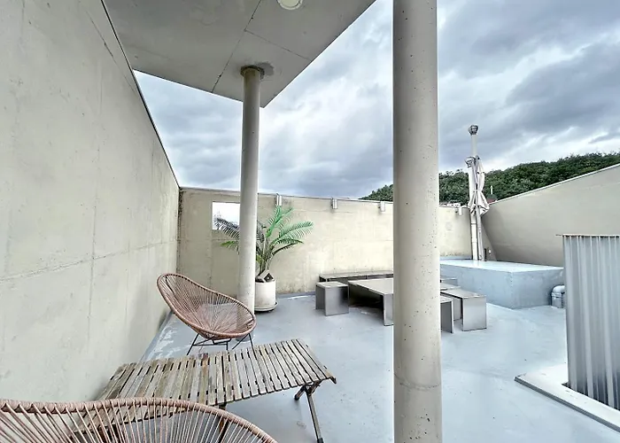 The Private Rooftop House Hongdae Ferienhaus *